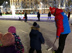 Святочные гуляния на Центральной площади